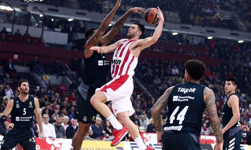 Η βαθμολογία στην Euroleague μετά τη νίκη του Ολυμπιακού επί της Ρεάλ (photo)