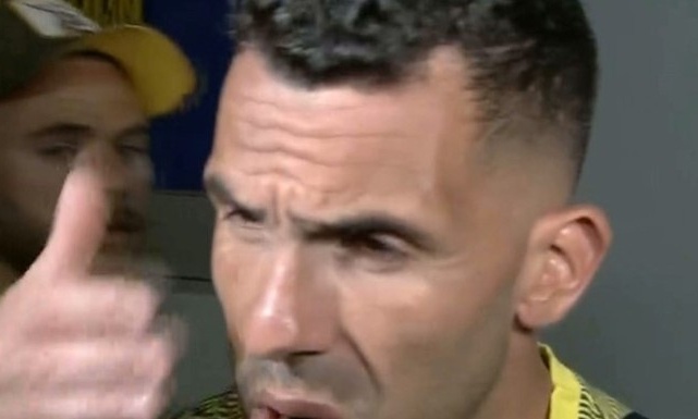 Έξαλλος ο Τέβες «Δεν ήρθαν ούτε να μας δουν οι παίκτες της Ρίβερ»