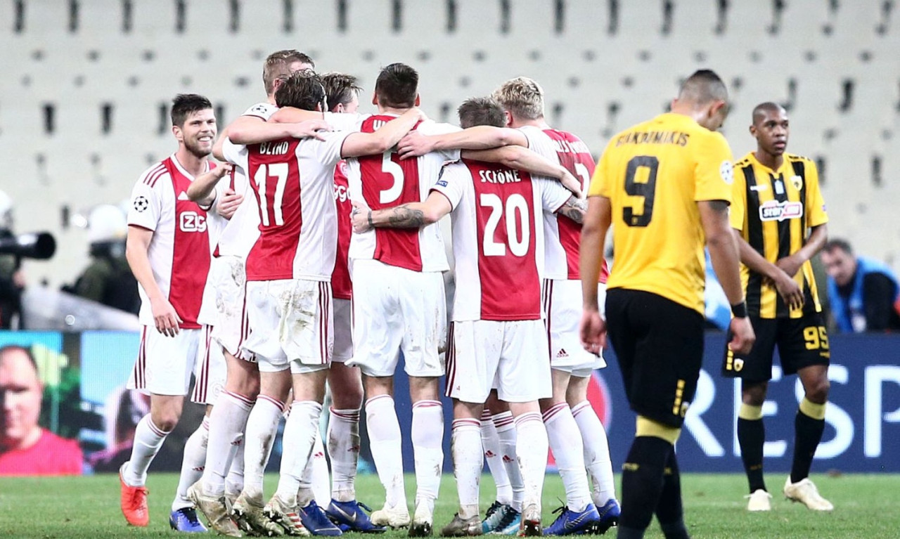 ΑΕΚ – Άγιαξ 0-2: Τα γκολ του αγώνα (video)