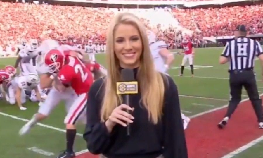 Απίστευτο: Παίκτης του NFL κάνει τάκλιν στην hot ρεπόρτερ! (vid)