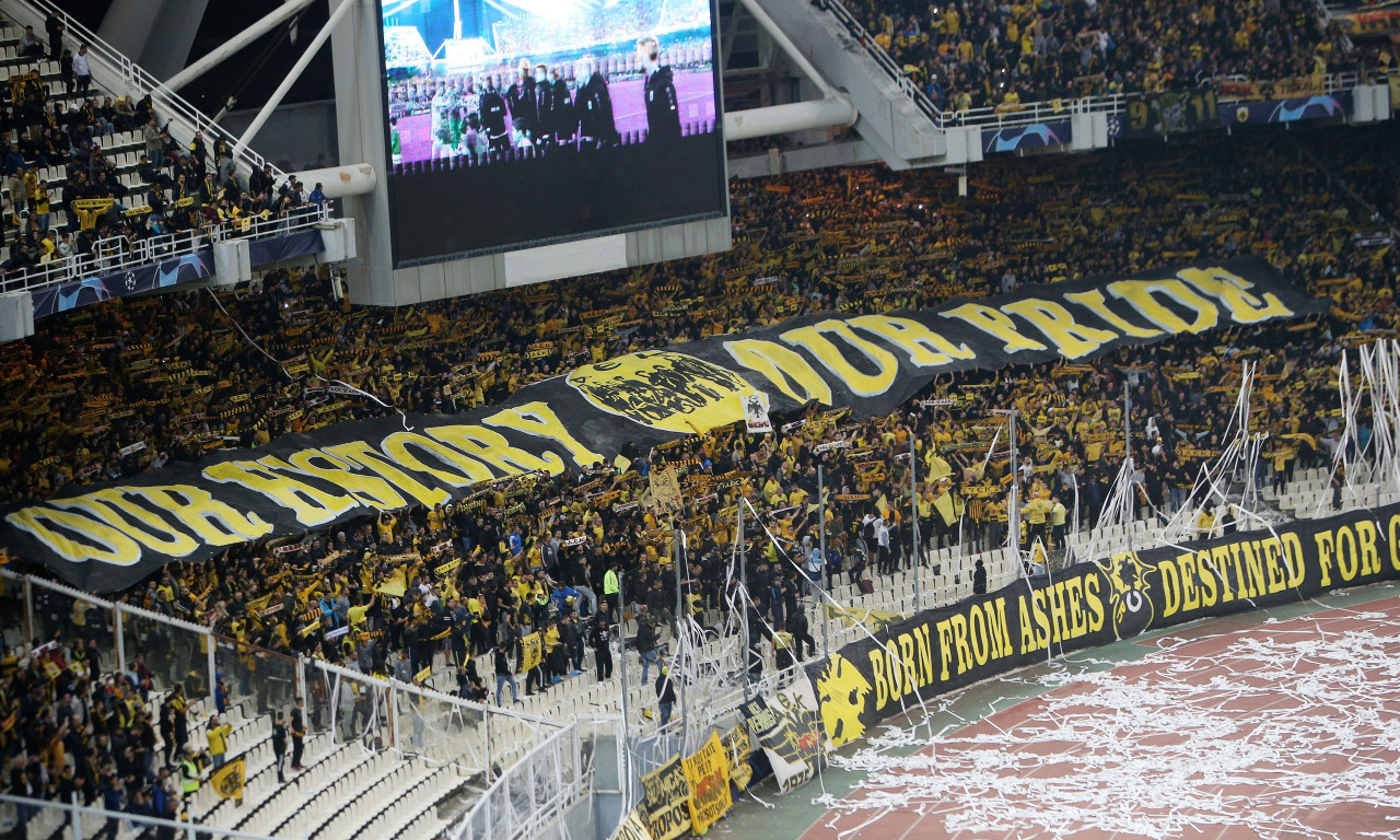 Η άλλη εικόνα των οπαδών της ΑΕΚ (video)