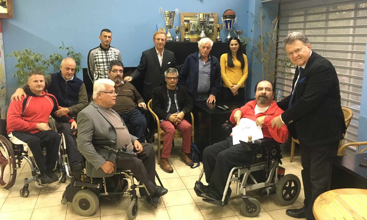 Το ΙΕΚ ΑΛΦΑ στηρίζει τον Πανελλήνιο Σύλλογο Παραπληγικών
