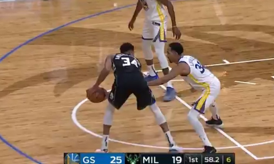 Οι πτήσεις του Giannis κόντρα στους Γουόριορς (vid)
