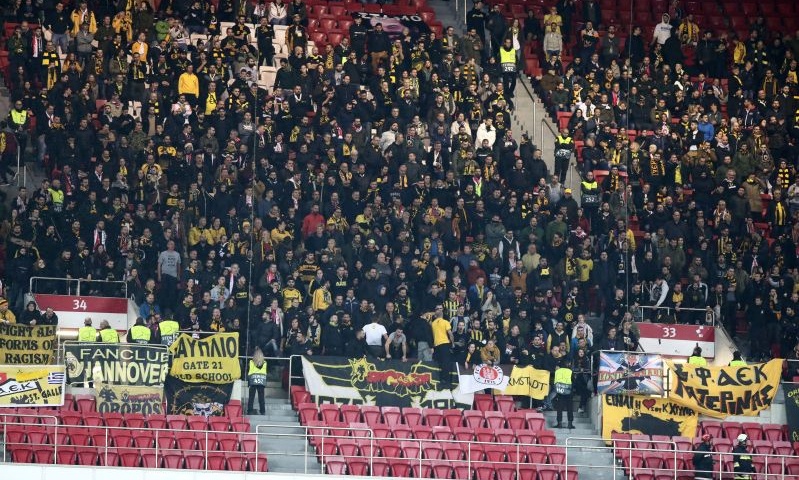 Μπενφίκα – ΑΕΚ: «Κιτρινόμαυρο» το «Ντα Λουζ» (photos)