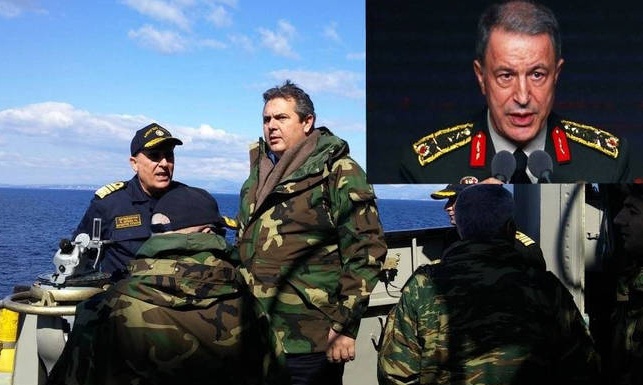 «Πόλεμος» με τους Τούρκους στο Αιγαίο - «Ψευτοτσαμπουκάδες», λέει ο Καμμένος