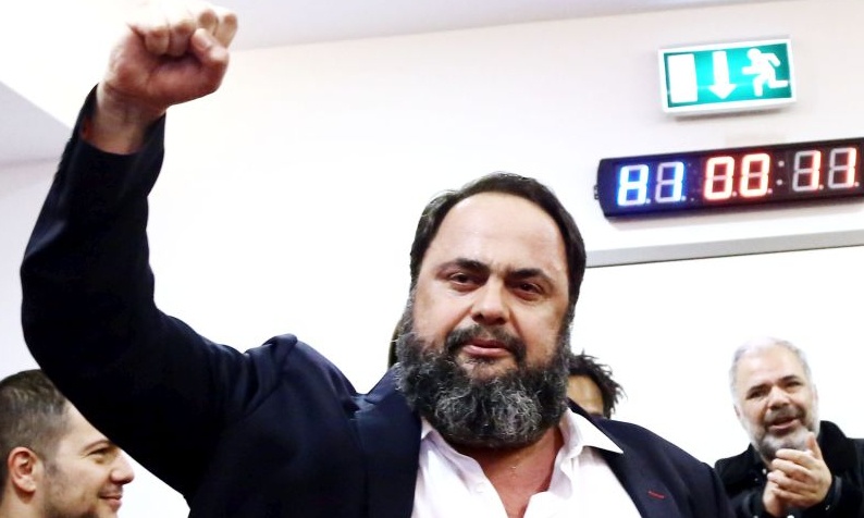 Μαρινάκης: «Ψηλά τη σημαία του Ολυμπιακού και της Ελλάδας»