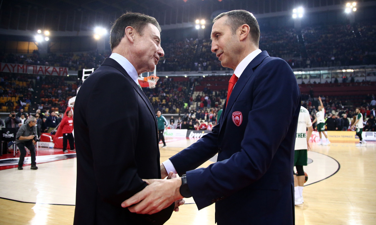 Ολυμπιακός – Παναθηναϊκός ΟΠΑΠ: Το πρώτο ραντεβού Μπλατ-Πιτίνο (photos)