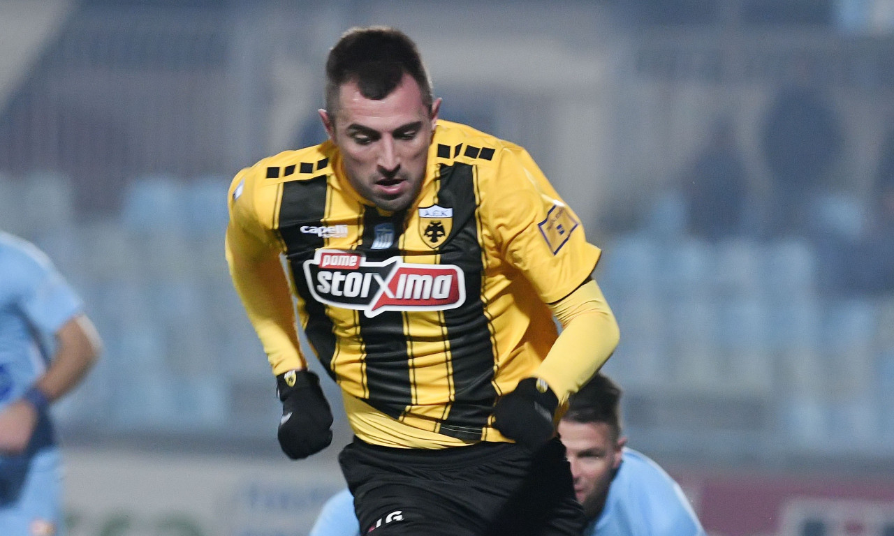 Χαρούμενος για το ντεμπούτο του με την ΑΕΚ ο Κρίστισιτς (photo)