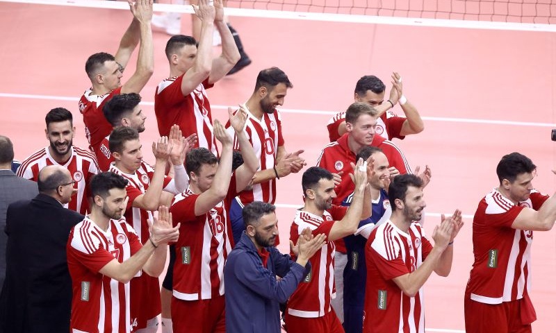 Ολυμπιακός: Επιβλητικά στα προημιτελικά του CEV Cup (photos)