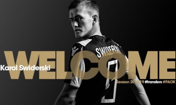 ΠΑΟΚ: Ανακοινώθηκε και πήρε το «9» ο Σφιντέρσκι (photo)