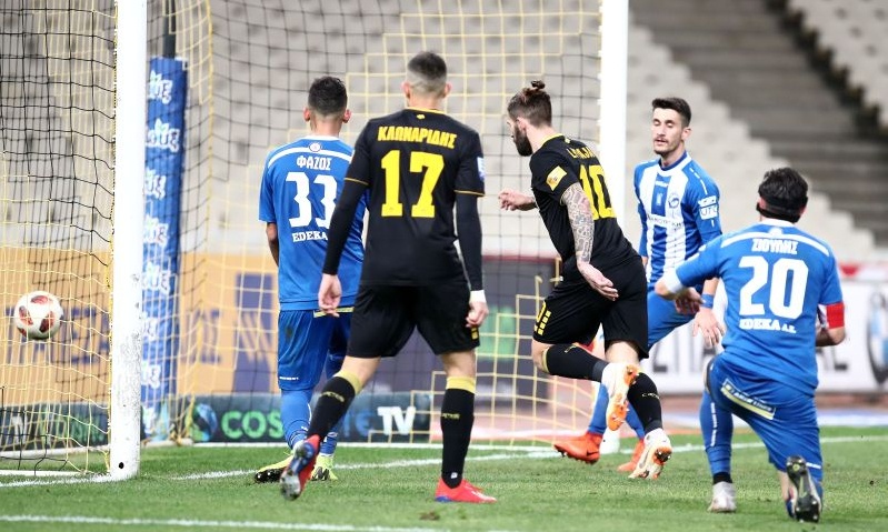 ΑΕΚ – Κισσαμικός 5-0: Τα γκολ του αγώνα (video)