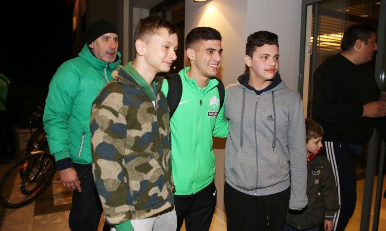 Παναθηναϊκός: Υποδοχή στα Γιάννινα (photos)