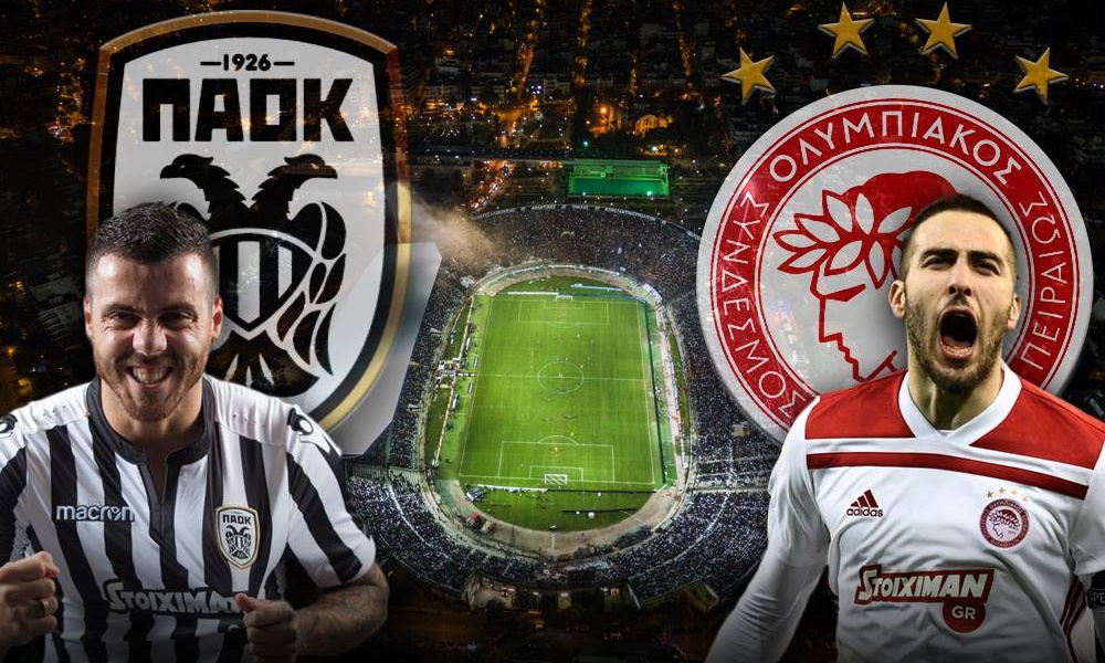 ΠΑΟΚ – Ολυμπιακός: Η πορεία τους στη Super League (Infographic)