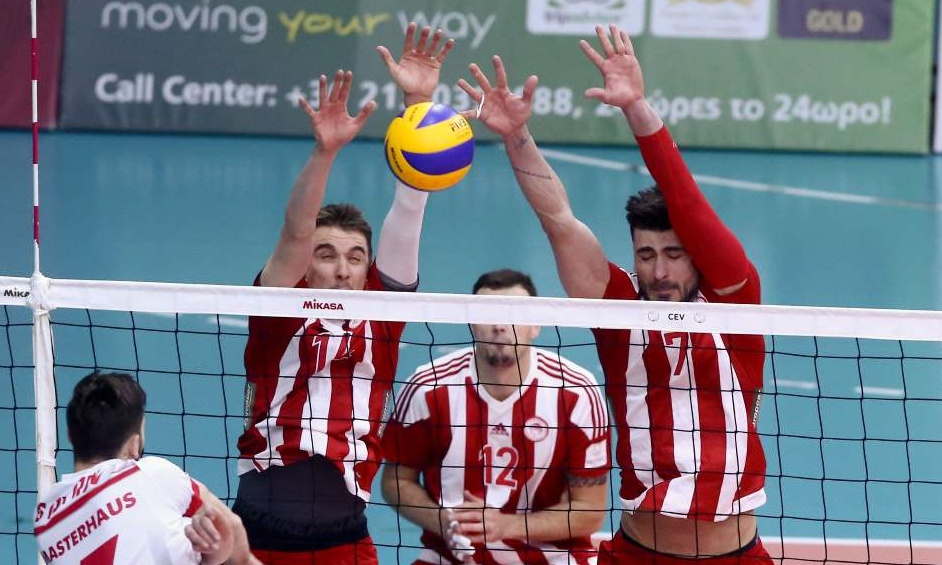 Ολυμπιακός: Με ανατροπή στους «4» του CEV Cup (photos)