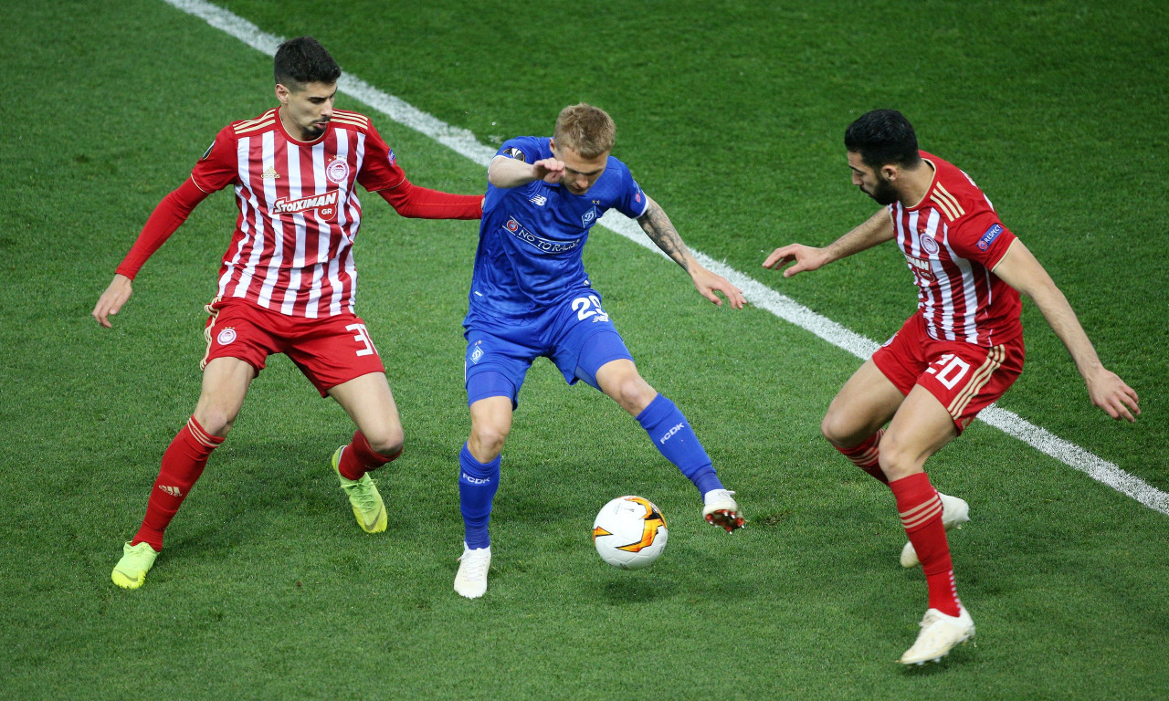 Ολυμπιακός-Ντιναμό Κιέβου 2-2: «Πάγωσε» στο τέλος, όλα για όλα στην Ουκρανία (photos)