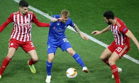 Ολυμπιακός-Ντιναμό Κιέβου: Έτσι ισοφάρισε ο Μπουγιάλσκι (video)