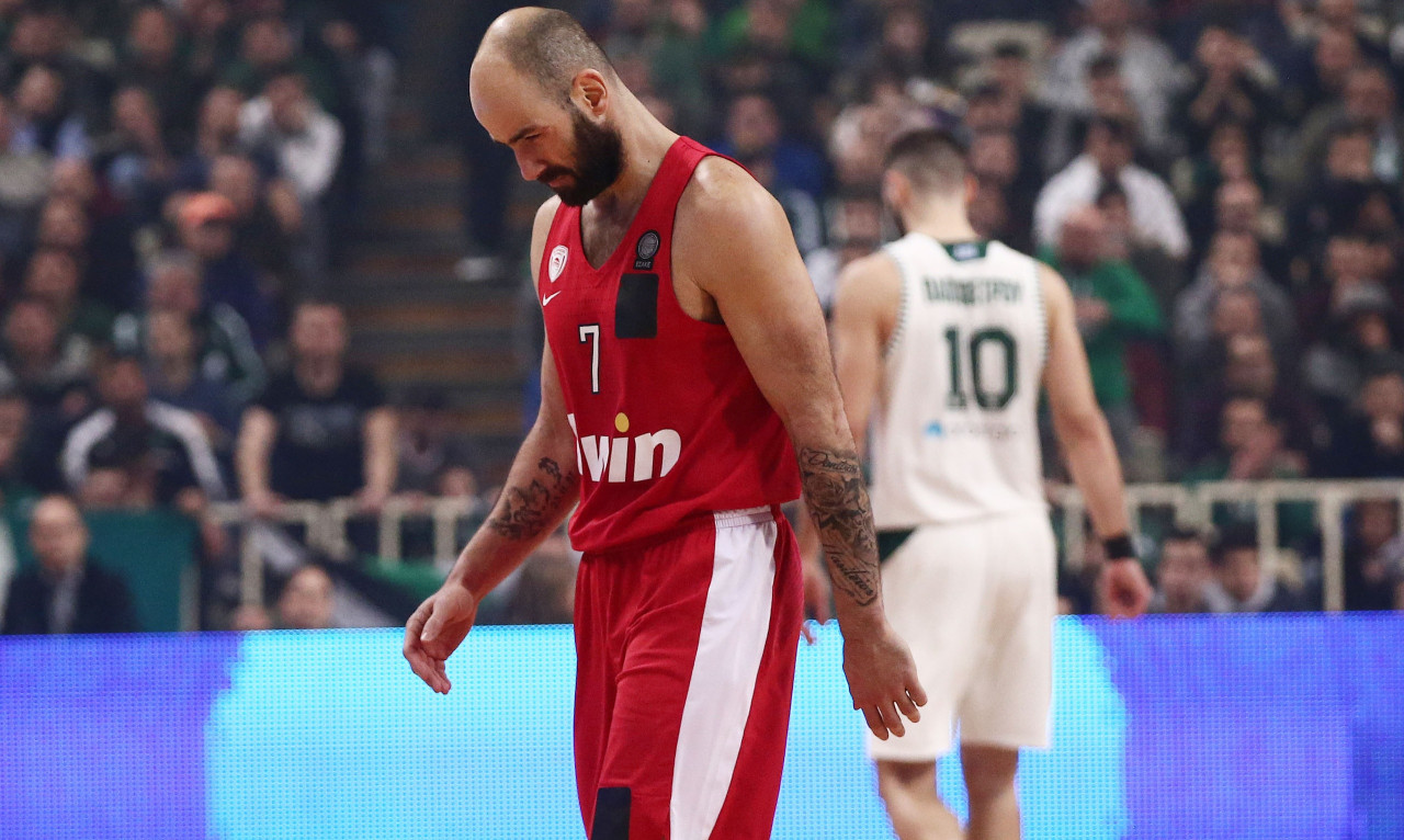 Ολυμπιακός: Τρεις εβδομάδες στα «πιτς» ο Σπανούλης