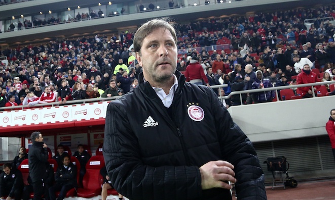 Ολυμπιακός-ΑΕΚ: Τα λόγια του Μαρτίνς στο ημίχρονο