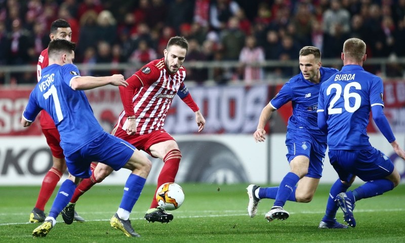 Ντιναμό Κιέβου-Ολυμπιακός: Έτσι θα αγωνιστεί ο Ολυμπιακός (photos)