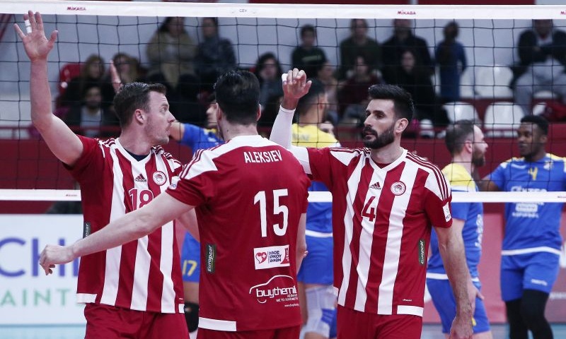 Εύκολο 3-0 για τον Ολυμπιακό και τώρα… Τρεντίνο (photos)