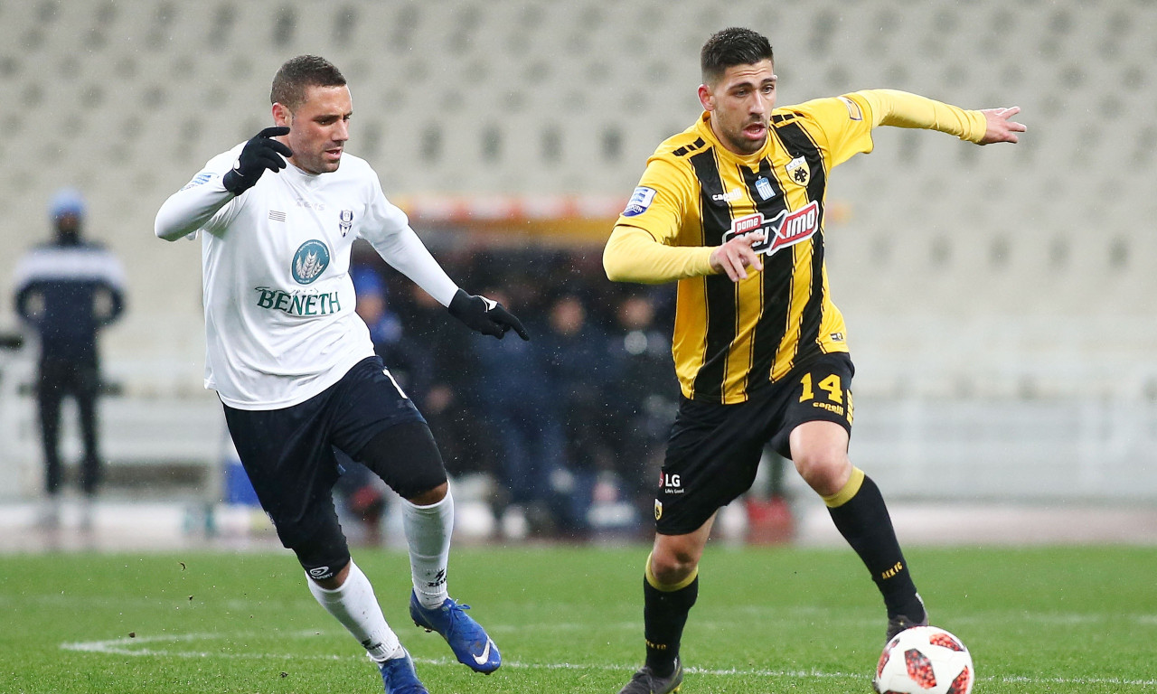 ΑΕΚ: Με Μπακασέτα η αποστολή για Ατρόμητο