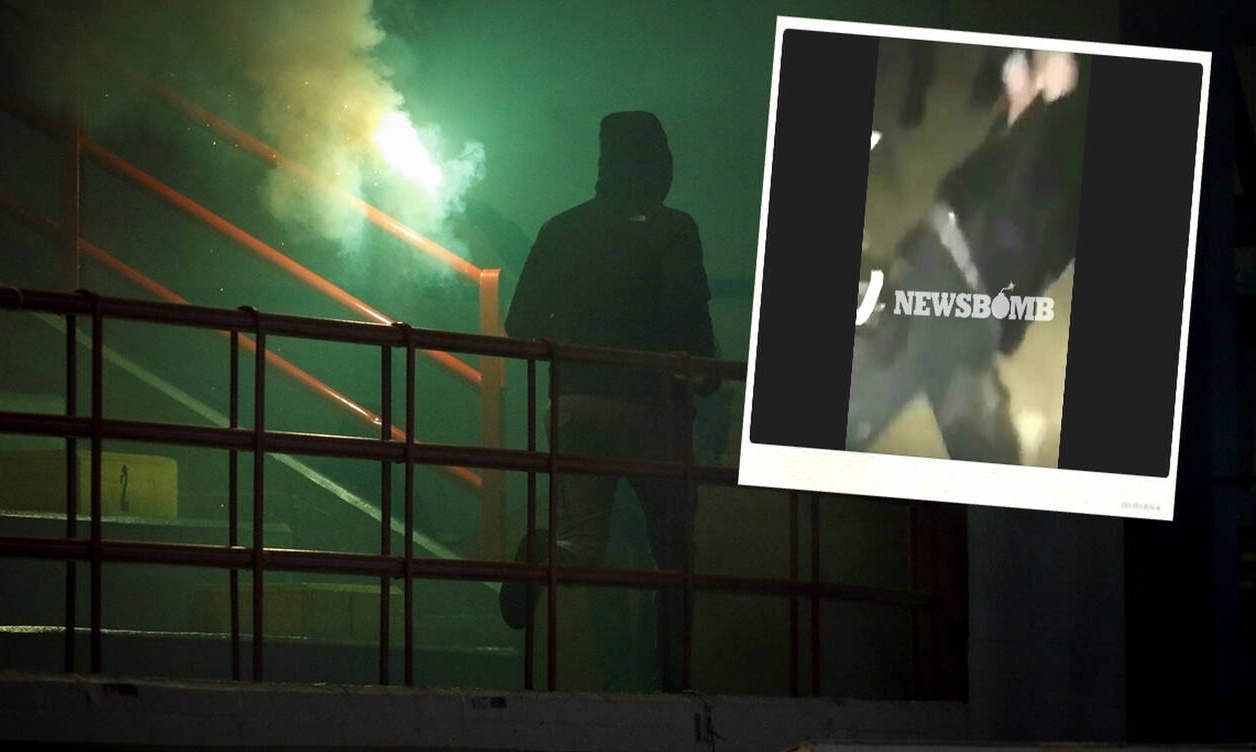 Αποκλειστικό - Ιδού το βίντεο της ντροπής: Οπαδοί του Ολυμπιακού μαχαιρώνουν 22χρονη κοπέλα