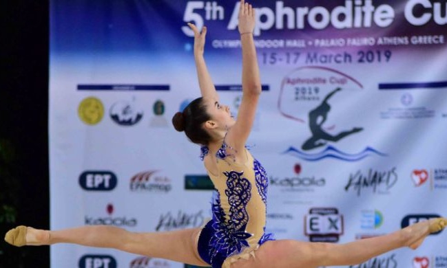 Χρυσό μετάλλιο για την Κελαϊδίτη στο σύνθετο ατομικό γυναικών στο 5ο Aphrodite Cup (video)