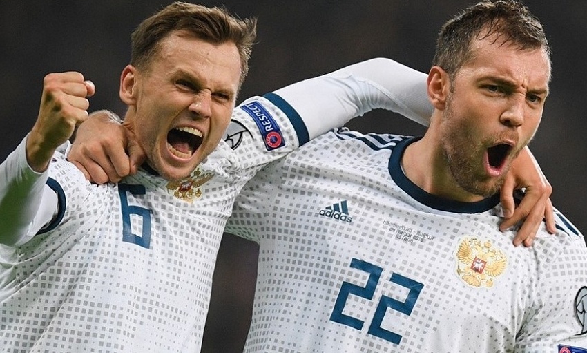 Προκριματικά EURO 2020: «Ντόρτια» η Ρωσία, με το «δεξί» η Ουαλία