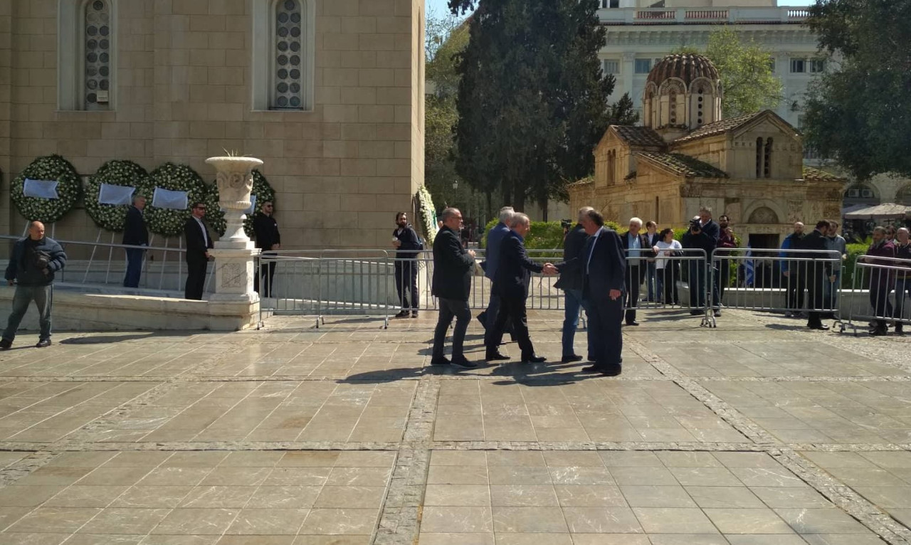 Στην Αθήνα για τον Θανάση Γιαννακόπουλο ο Ζέλικο Ομπράντοβιτς (video&photos)