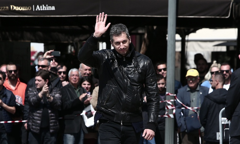 Το δικό του «αντίο» στον Θανάση Γιαννακόπουλο είπε ο Διαμαντίδης (video+photos)