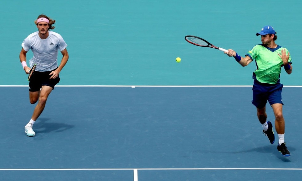 Miami Open: Ήττα στον τελικό για τους Τσιτσιπά και Κόολχοφ (video)
