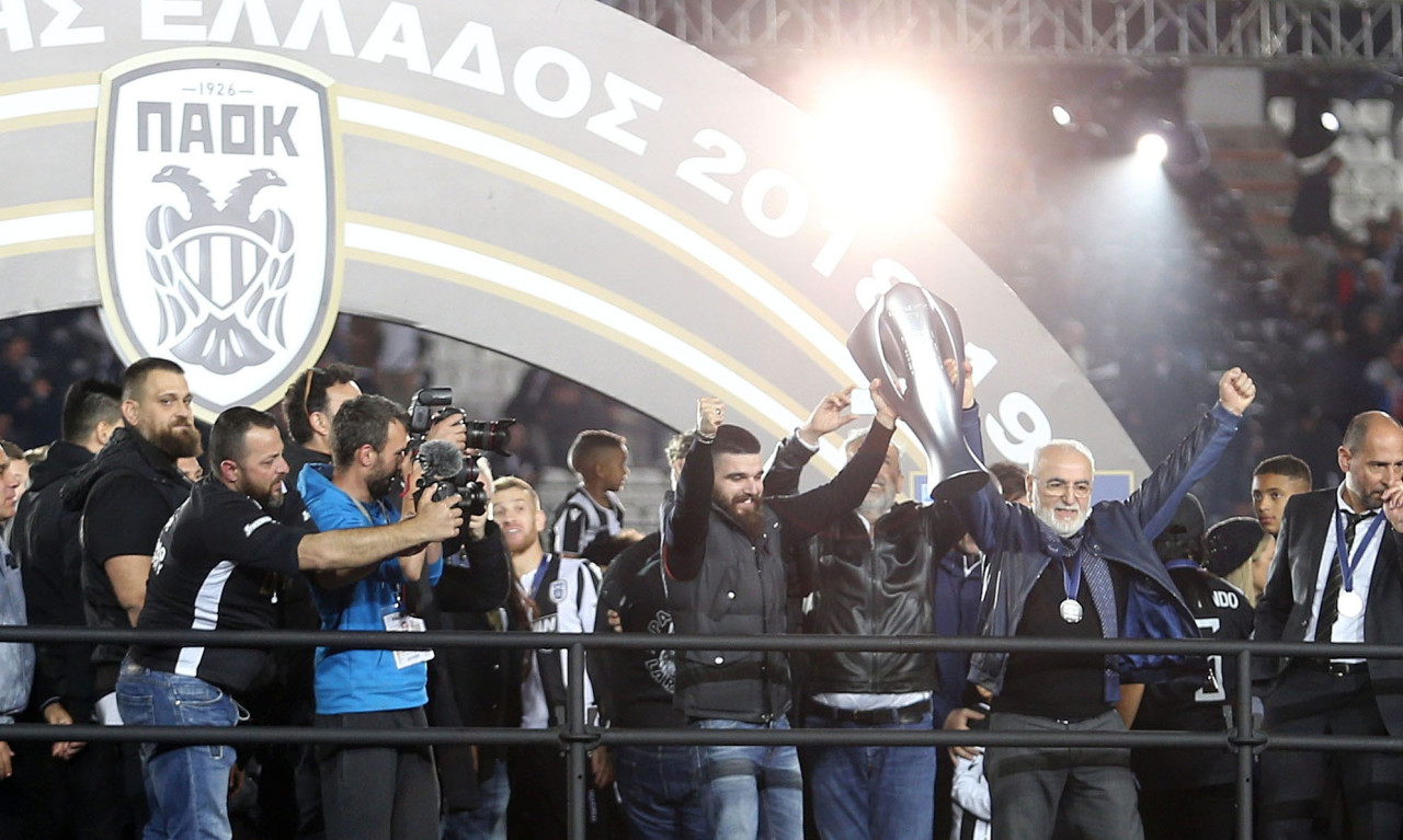 Γ. Σαββίδης: «Να μείνει το πρωτάθλημα στην Τούμπα και του χρόνου» (photo)