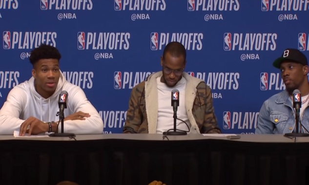 Γιάννης Αντετοκούνμπο: «Περήφανος ο Θανάσης» (video)