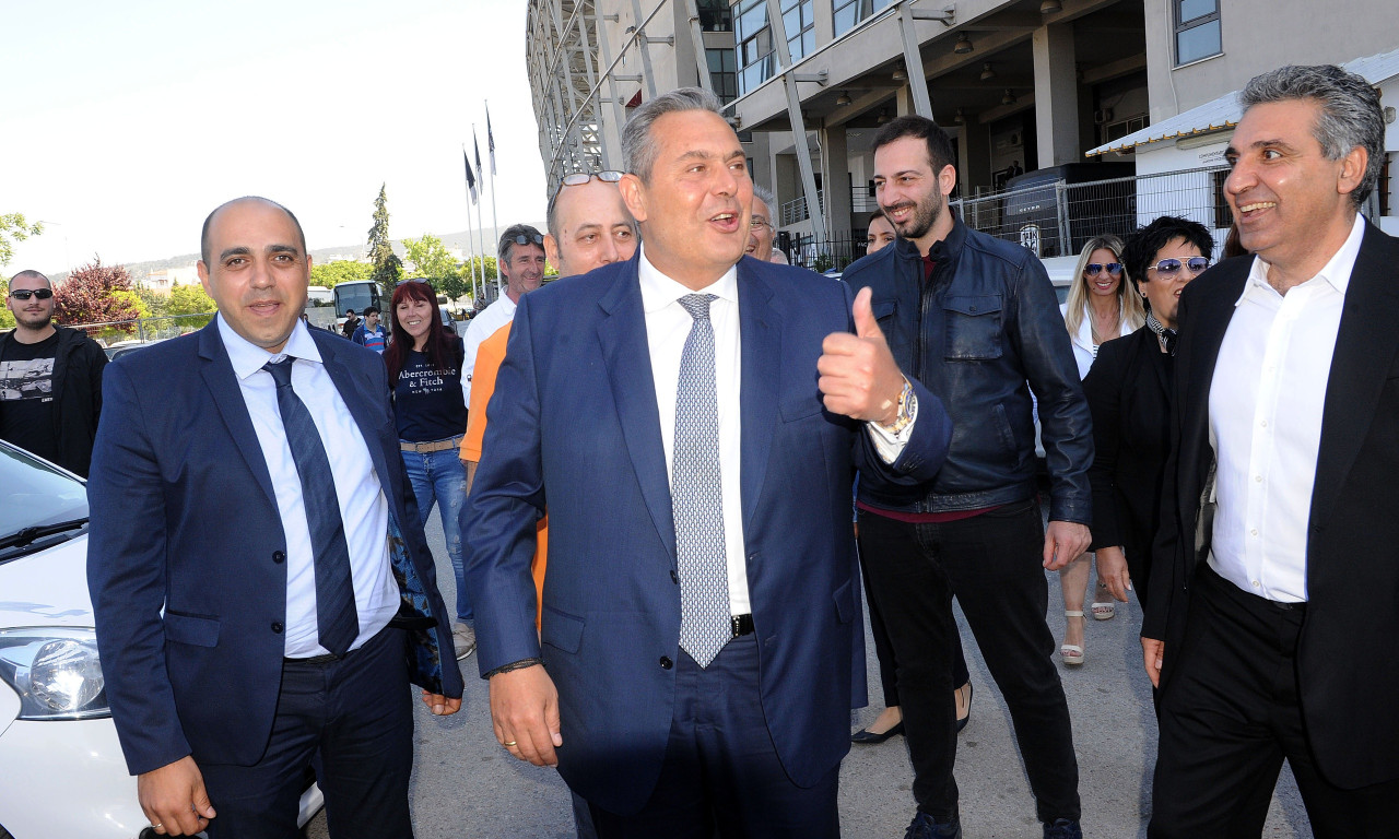 ΠΑΟΚ: Επίσκεψη Καμμένου στην Τούμπα (photos)