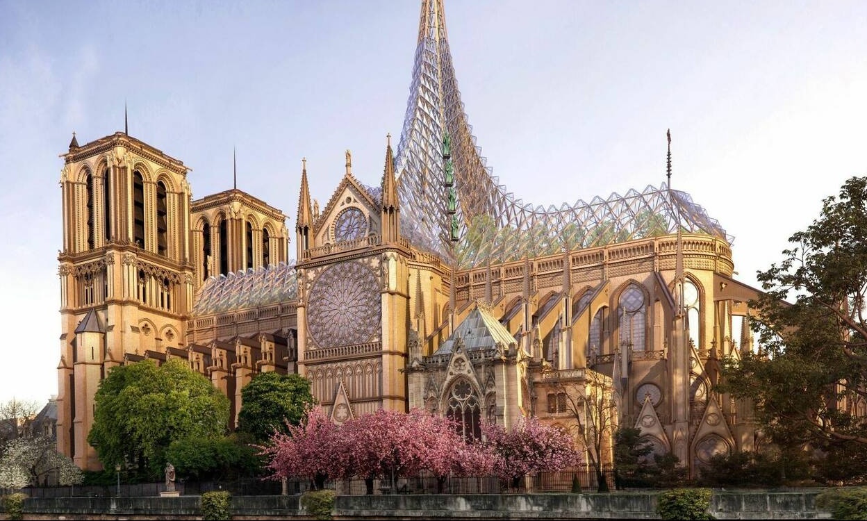 Παναγία των Παρισίων: Στη δημοσιότητα ένα απίστευτο σχέδιο ανοικοδόμησης (video)