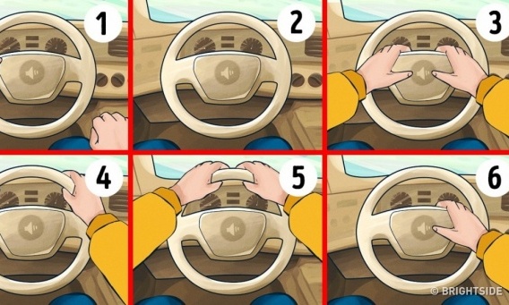 Ο τρόπος που κρατάς το τιμόνι αποκαλύπτει πολλά για το χαρακτήρα σου (video)