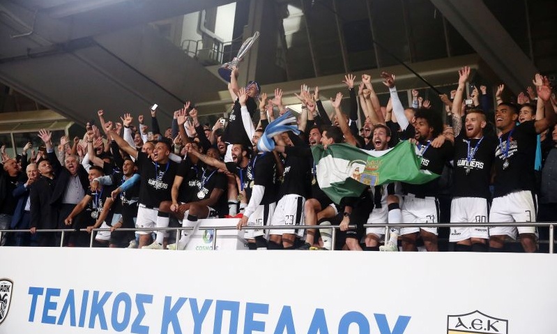 ΠΑΟΚ – ΑΕΚ: Ξέσπασαν οι νταμπλούχοι! (videos+photos)