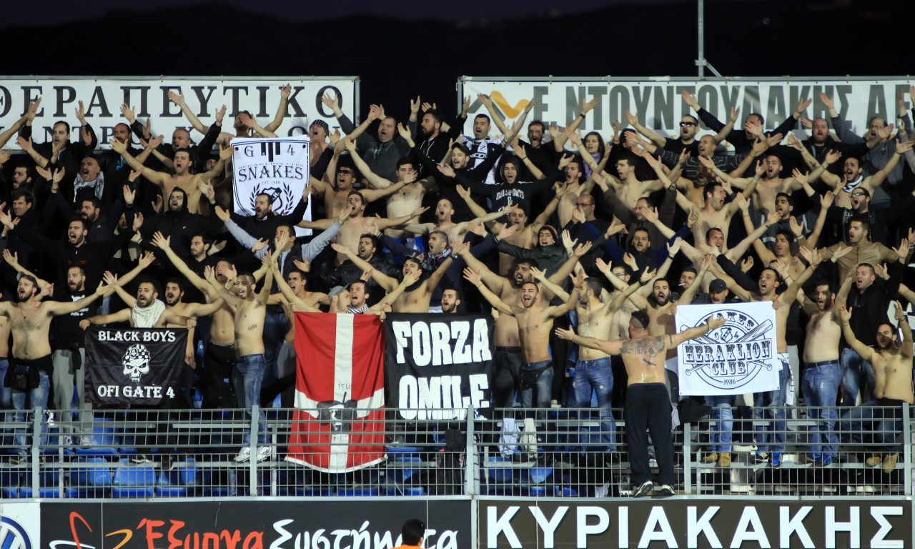 Πλατανιάς-ΟΦΗ: Μπήκαν οι οπαδοί του ΟΦΗ στα Περιβόλια
