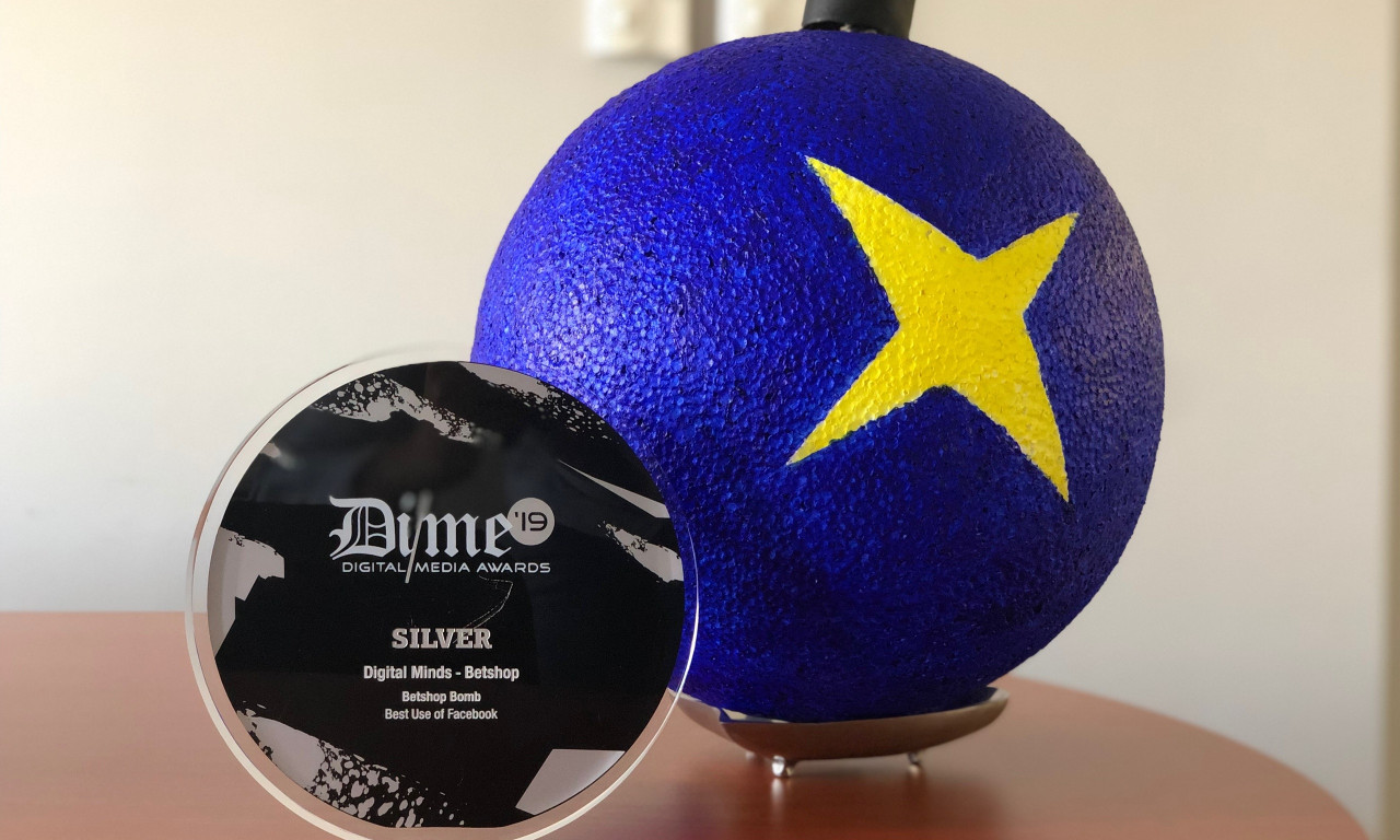 Βράβευση για τη betshop.gr στα Dime Awards 2019!