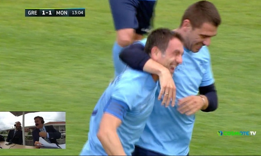 Γιώργος Καραγκούνης: «Μαγική» γκολάρα στο φιλικό των Greek All Stars με τη Μονακό (video)