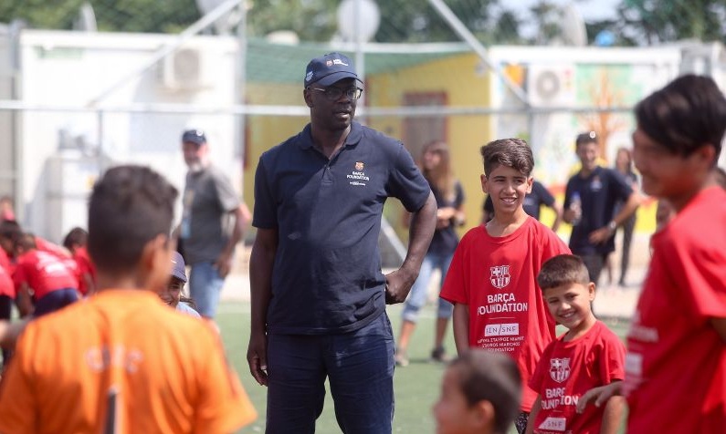 Στον Βοτανικό ο Τουράμ για το FutbolNet (photos)