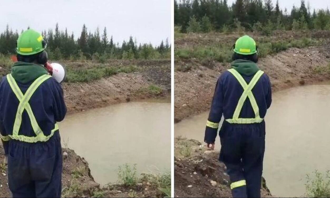 Πήρε μια ντουντούκα κι άρχισε να ουρλιάζει! Ο λόγος θα σας αφήσει άφωνους (video)