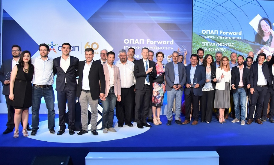 Η λαμπερή βραδιά των βραβείων του «ΟΠΑΠ Forward» (video)