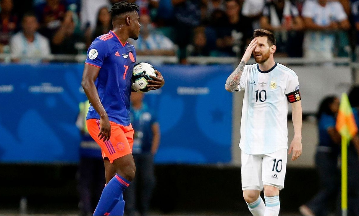 Copa America: Τσάκισε την Αργεντινή η Κολομβία (video+photos)