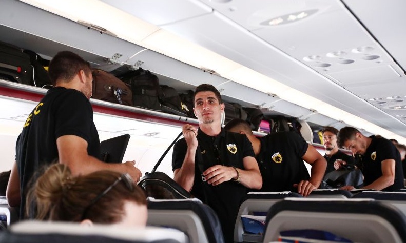 Το ταξίδι της ΑΕΚ για το Κίελτσε (video)