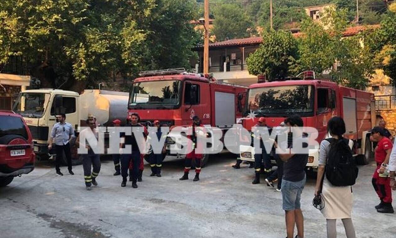 Φωτιά Τώρα: Δεν ανησυχούν στην Πολιτική Προστασία για την Εύβοια