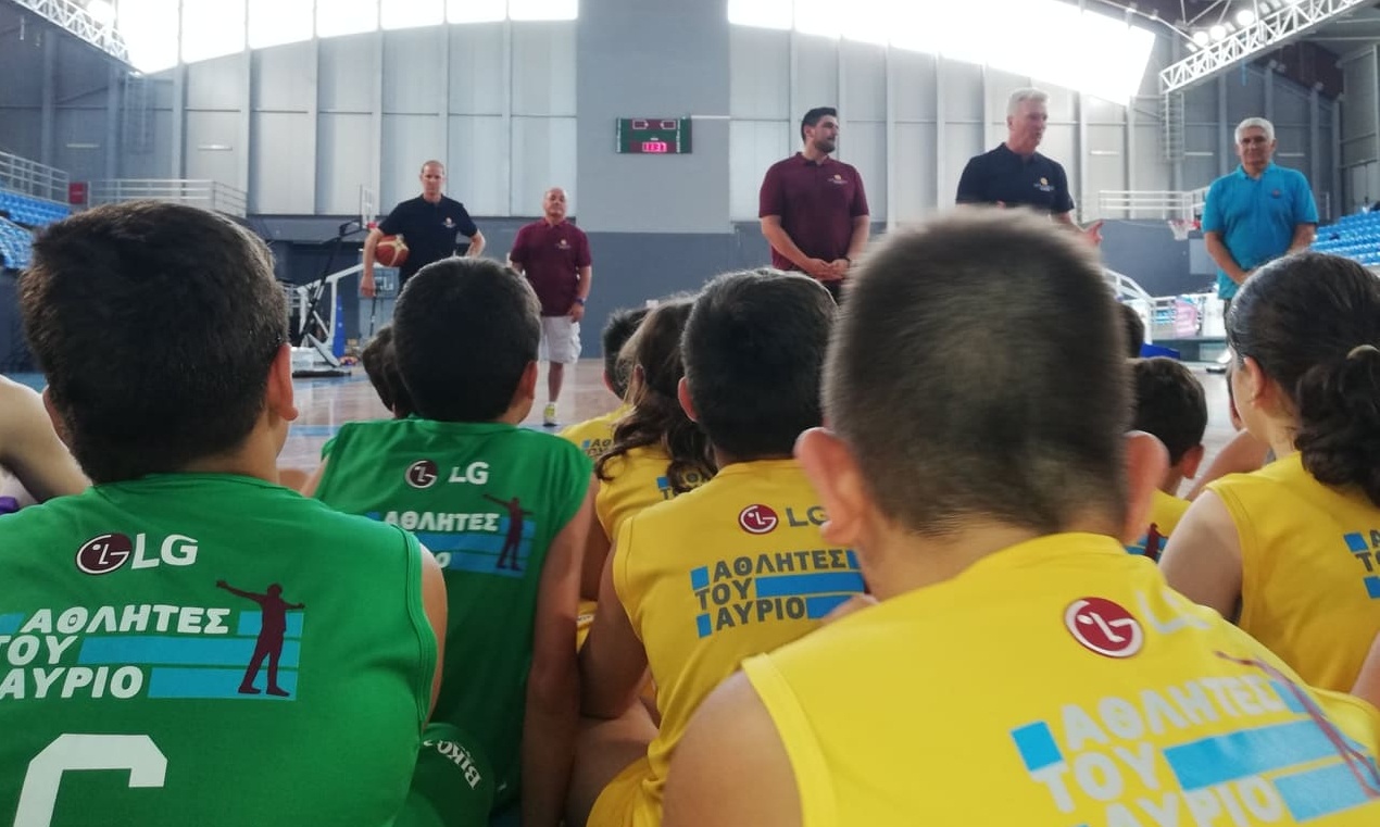 Οι προπονητές της Team USA U19 στο Giannakis Academy