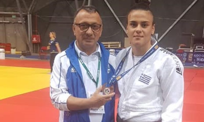 Τζούντο: Χάλκινο μετάλλιο η Τελτσίδου στο Γκραν Πρι Βουδαπέστης