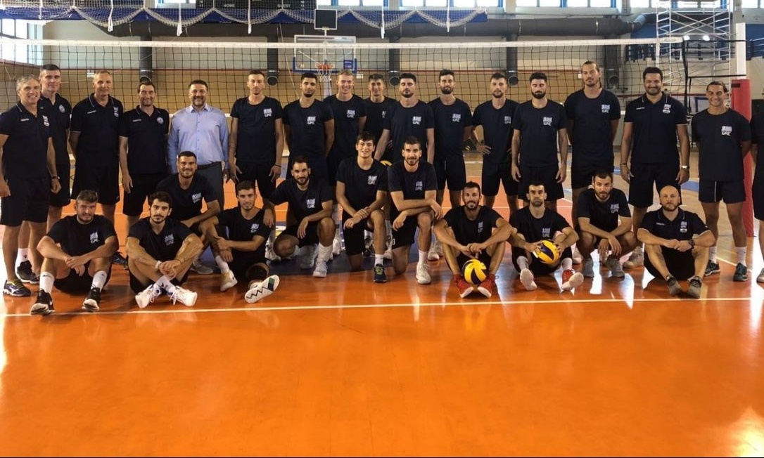 Και στο κλειστό Παλαιού Φαλήρου η προετοιμασία της Εθνικής βόλεϊ ανδρών