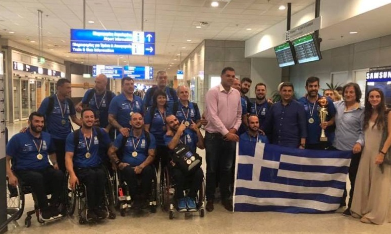 Ο Λ. Αυγενάκης υποδέχθηκε την πρωταθλήτρια Εθνική ομάδα μπάσκετ με Αμαξίδιο